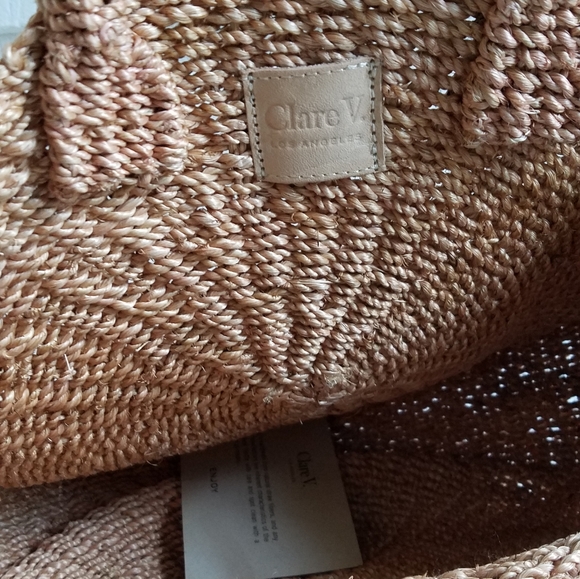 NWT Clare V. Alice Sisal tote - Picture 4 of 10
